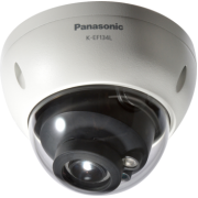 PANASONIC K-EF134L01E | K EF134L01E | KEF134L01E | 1.3 Megapixel 720p Weatherproof Dome Camera Equipped with IR LED