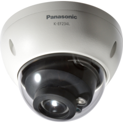 PANASONIC K-EF234L01E | K EF234L01E | KEF234L01E | 2 Megapixel 1080p Weatherproof Dome Camera Equipped with IR LED  Key Fe