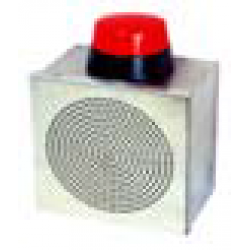 Albox MBS15 Metal Box Dual Piezo Siren w/ Tamper Switch & Strobe Light